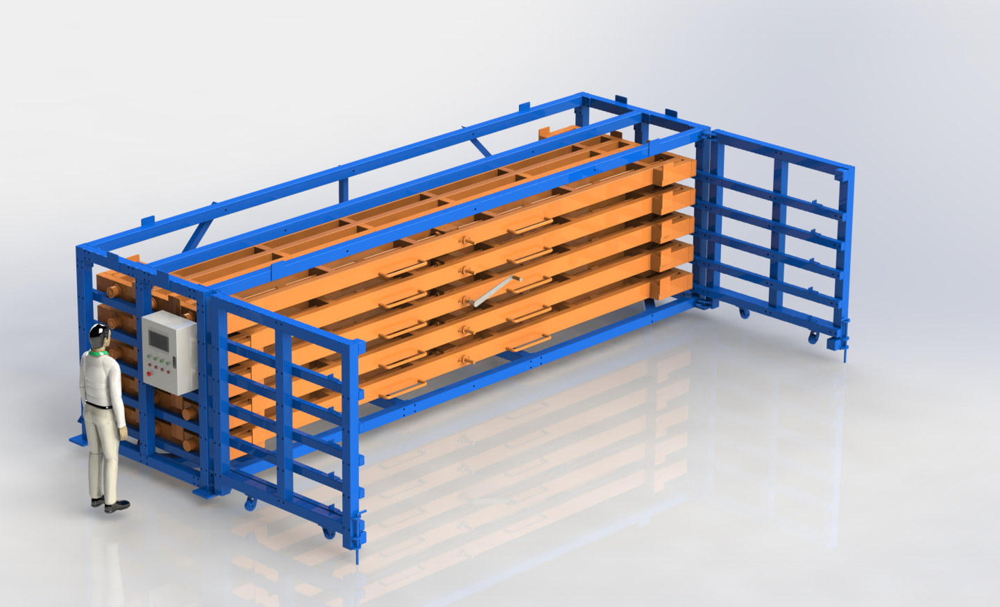 立體智能倉(cāng)儲(chǔ)單元